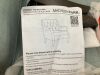 Madison Park Qwen Dusty Blue Button Tufted Accent Chair - Missing Front Legs - Thumbnail 5