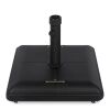Lot of (2) 81lb. Heavy Duty Concrete Umbrella Base Stand w/ Wheels - Thumbnail 1