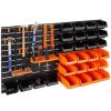 44-Piece Wall Mounted Garage Storage Rack, Tool Organizer w/ 110lb Capacity - Thumbnail 1