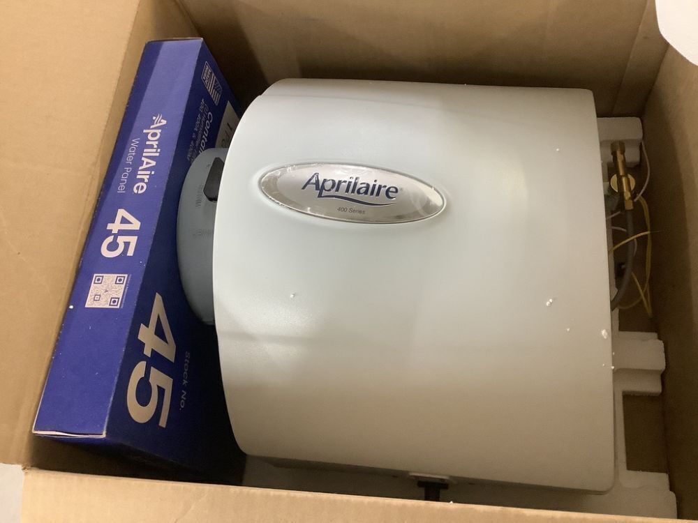AprilAire Model 400 m Water Saver 17 Gal. for up to 5,000 sq. ft. Whole-House Evaporative Humidifier With Manual Control - Image 2 - Lot 311JF