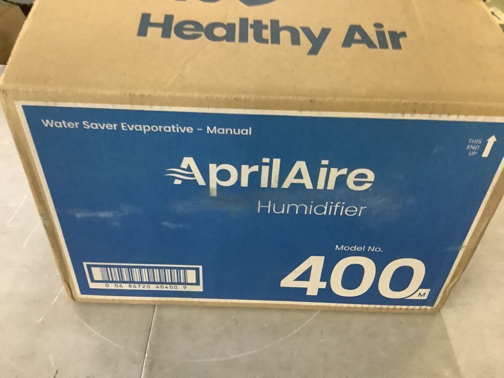 AprilAire Model 400 m Water Saver 17 Gal. for up to 5,000 sq. ft. Whole-House Evaporative Humidifier With Manual Control - Image 5 - Lot 311JF