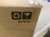 Set of 5 Collapsible Hyacinth Storage Baskets w/ Inserts - 12x12in - Thumbnail 3