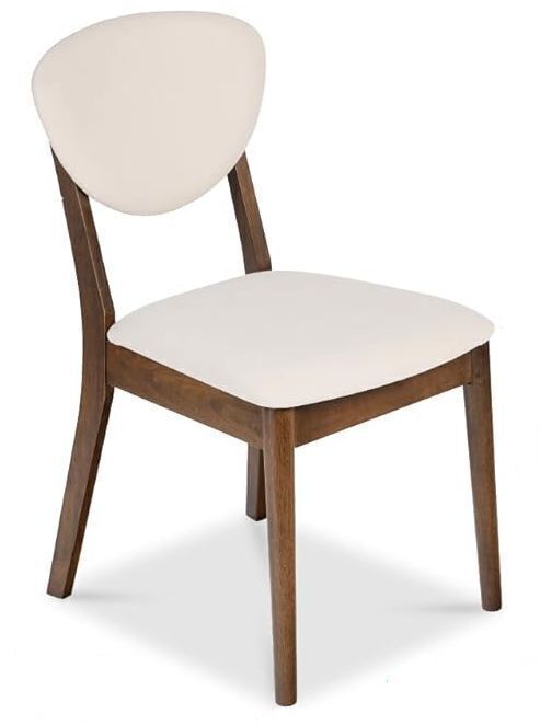 Mid-Century Modern Upholstered Dining Chairs, Set of 2 - Image 1 - Lot 339