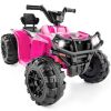 12V Kids Ride-On 4-Wheeler Quad ATV Car w/ 2.4mph Max, Bluetooth, Headlights - Thumbnail 5