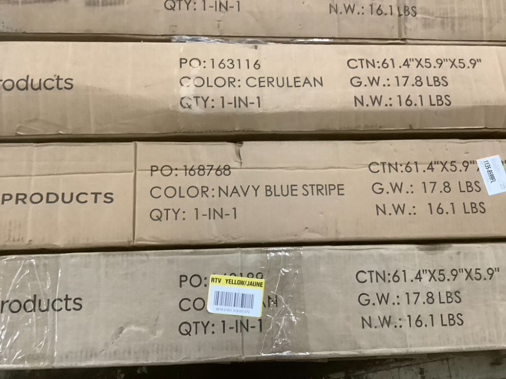 Lot of (6) Patio Umbrellas - Uninspected - Image 2 - Lot 393