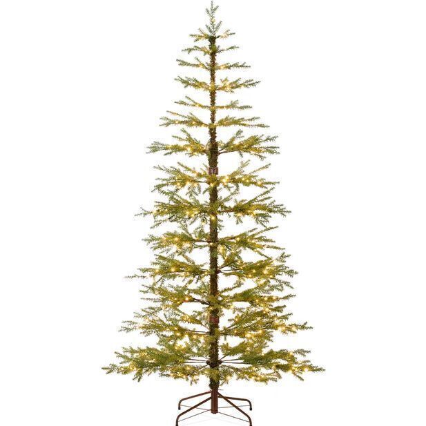 6' Pre-Lit Sparse Christmas Tree w/ 2-in-1 LED Lights, Cordless Connection - Image 1 - Lot 451