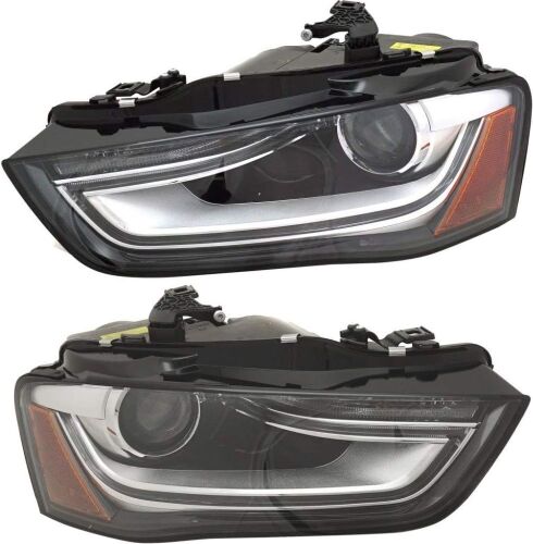 Headlight Assembly Pair for 2013-2016 Audi A4 Allroad - Lot 455