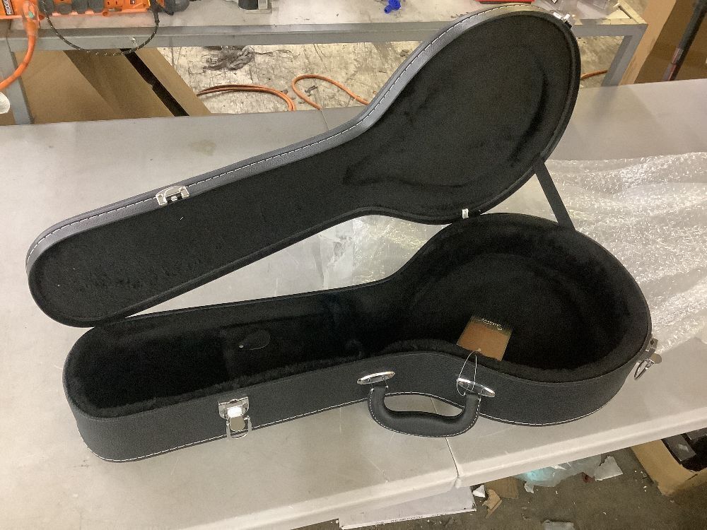 Glarry A-Style Mandolin Microgroove Pattern PVC Hardshell Case Black - Image 2 - Lot 459