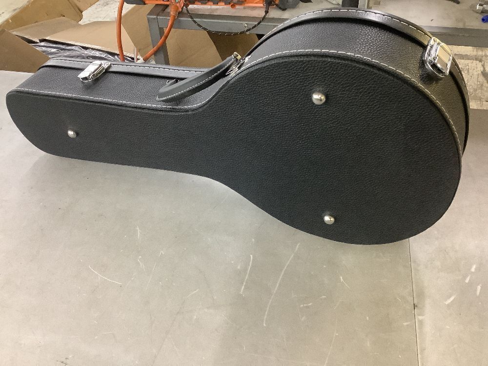 Glarry A-Style Mandolin Microgroove Pattern PVC Hardshell Case Black - Image 6 - Lot 459