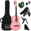 Beginner Acoustic Guitar Set w/ Case, Strap, Extra Strings - 38in - Thumbnail 1