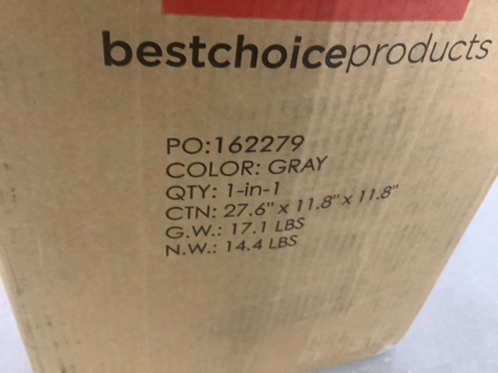 Twin Folding Portable Gray Mattress Topper w/ Plush Foam - 4in - Image 4 - Lot 483