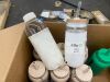 Lot of (17) Glass Water Bottles - Thumbnail 3