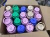 Lot of (18) Bink Glass Water Bottles - Some Lids Broken - Thumbnail 6