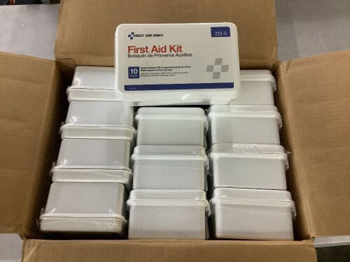 Case of (12) First Aid Kit, 62 pc - Lot 542