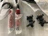 Suspension Swing Arm Assembly Metal Upper/Lower Steering Knuckle Spindle Suspension+Shock for ATV Go Kart 340mm - Thumbnail 3