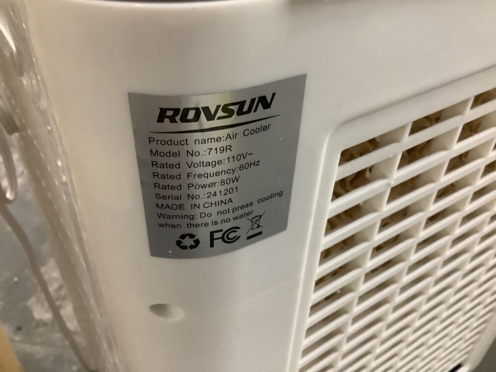 ROVSUN 5.2 Gal Portable Evaporative Air Cooler with Remote Control - Image 5 - Lot 547