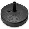 Plastic Patio Umbrella Base Pole Holder Accessory w/ Adjustable Knob - Thumbnail 1