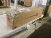 Pre-Stained Mobile Raised Garden Bed Elevated Wood Planter Stand 57x20x33in - Thumbnail 2