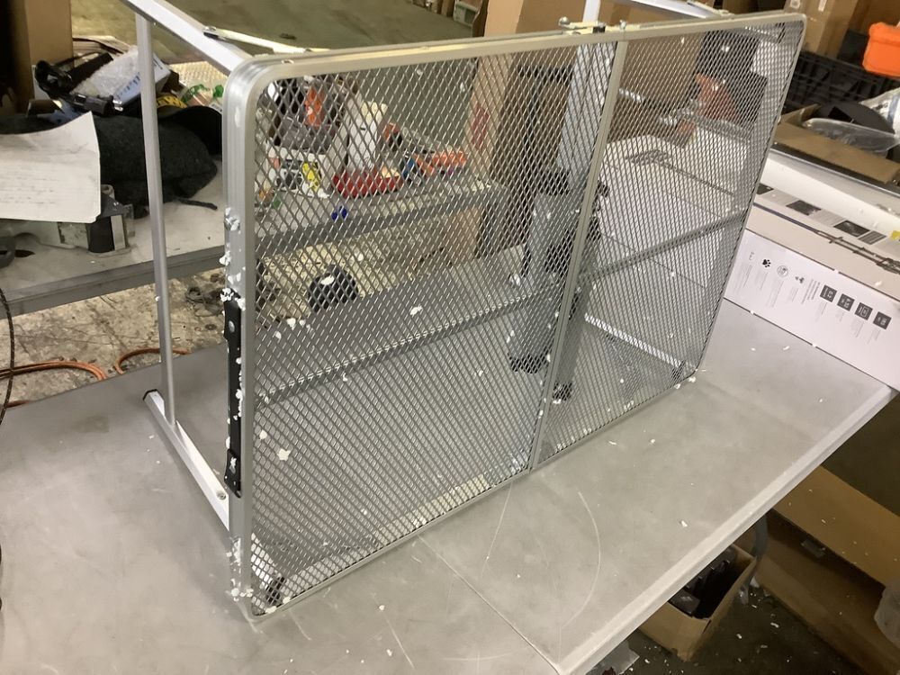 Aluminum Camping Table - Image 1 - Lot 618