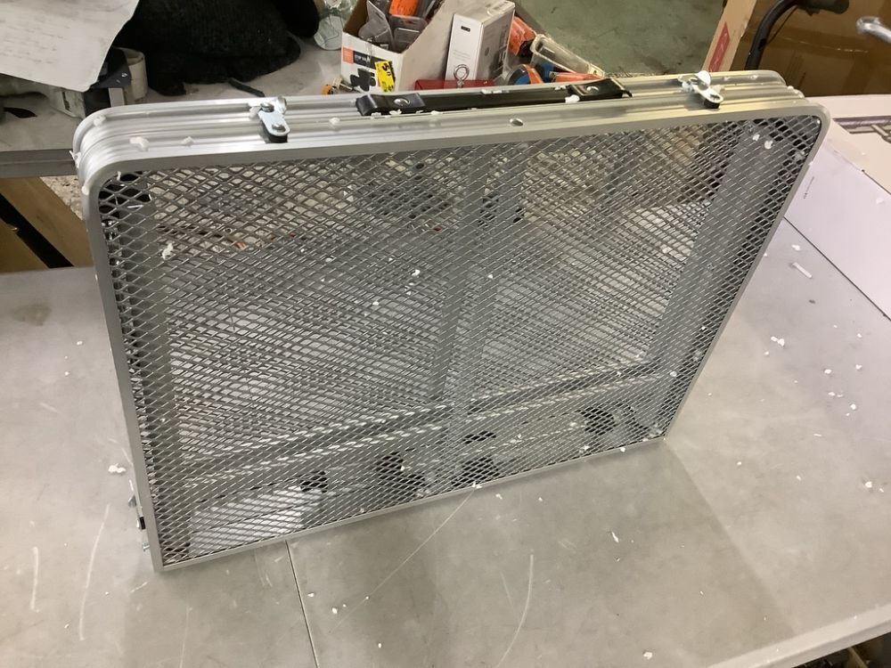 Aluminum Camping Table - Image 4 - Lot 618