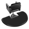 OmySalon 3' x 5' Circular Anti Fatigue Salon Mat for Square Base Styling Chair 1/2" Thick - Thumbnail 1