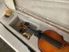 1/2 Acoustic Violin for Beginners - Broken String - Thumbnail 3