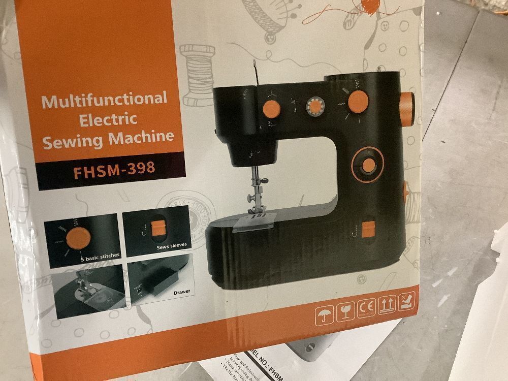 Compact Sewing Machine, Double-Thread Design, Two-Way Sewing - Image 5 - Lot 649