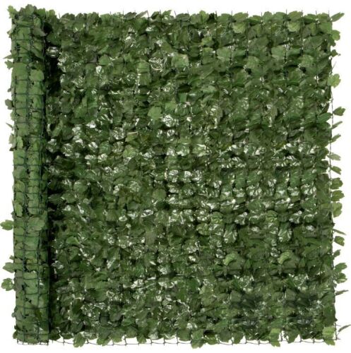 Outdoor Faux Ivy Privacy Screen Fence, 94" x 59" - Lot 687