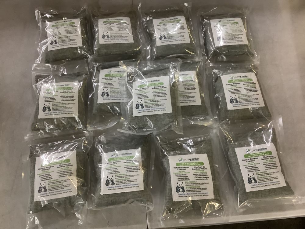 Lot of (13) Pure Guardian Air Purifying Bamboo Charcoal Bag, 7.1 oz - Image 1 - Lot 712JF