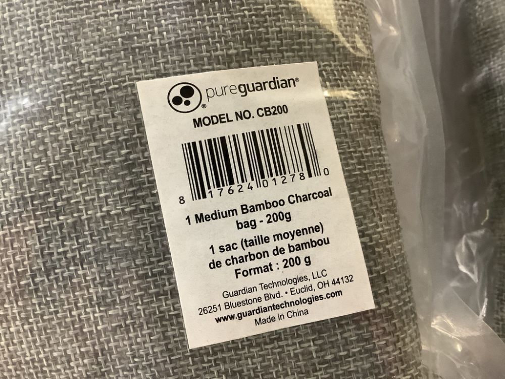 Lot of (13) Pure Guardian Air Purifying Bamboo Charcoal Bag, 7.1 oz - Image 3 - Lot 712JF