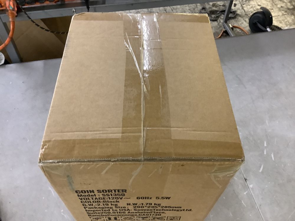 VEVOR USD Coin Sorter Machine, Sorts up to 230 Coins/min - Image 3 - Lot 714JF