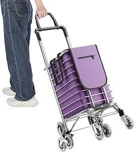 35L Folding Stair-Climbing Basket Cart - Image 1 - Lot 742