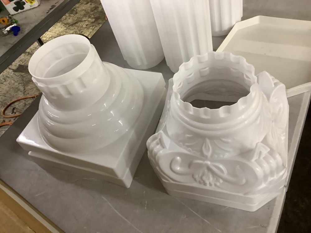 Decorative Roman Column Stands 34.65", 2 Pack - Image 3 - Lot 744