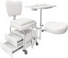 35.43 Inch Adjustable Nail Desk Workstation - Thumbnail 1