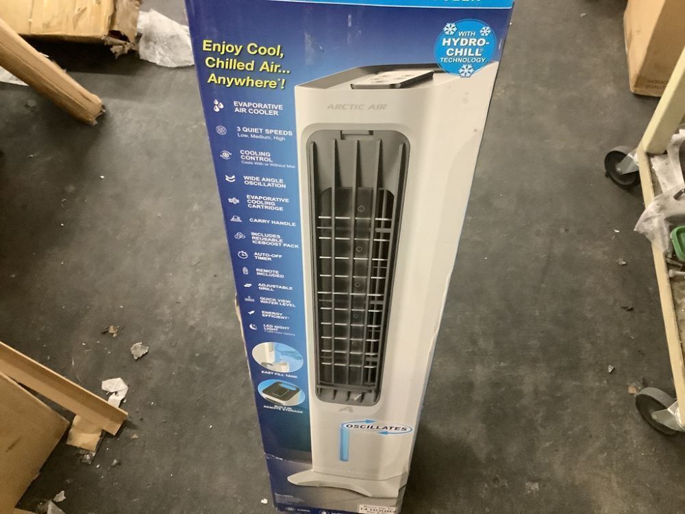 ARCTIC AIR 100 CFM Turbo Chill Tower Evaporative Space Cooler - Image 6 - Lot 612JF