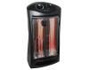 living zone 1500-Watt Black Electric Tower Quartz Infrared Space Heater with Thermostat - Thumbnail 1