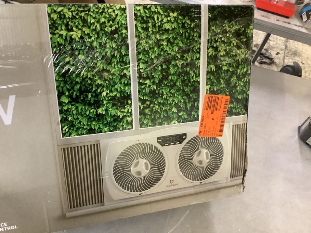 ASPEN Smart Wi-Fi Window Fan with Washable and Removeable Blades and Remote - Image 8 - Lot 614JF