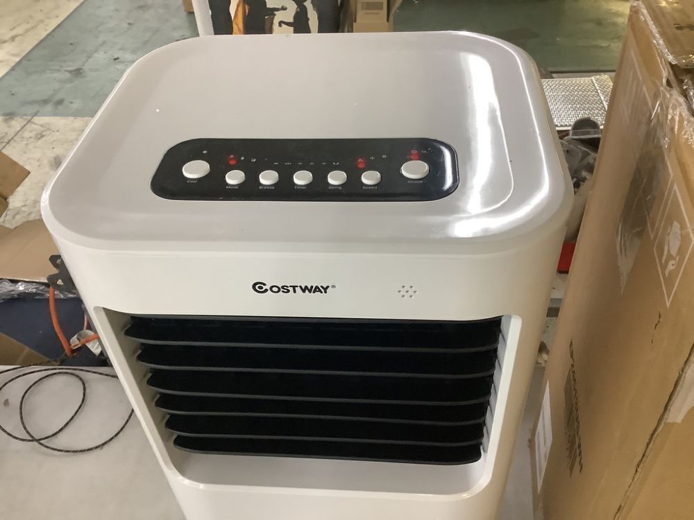 8,000 BTU Portable Air Conditioner Cools 300 Sq. Ft. with Humidifier - Image 2 - Lot 607JF