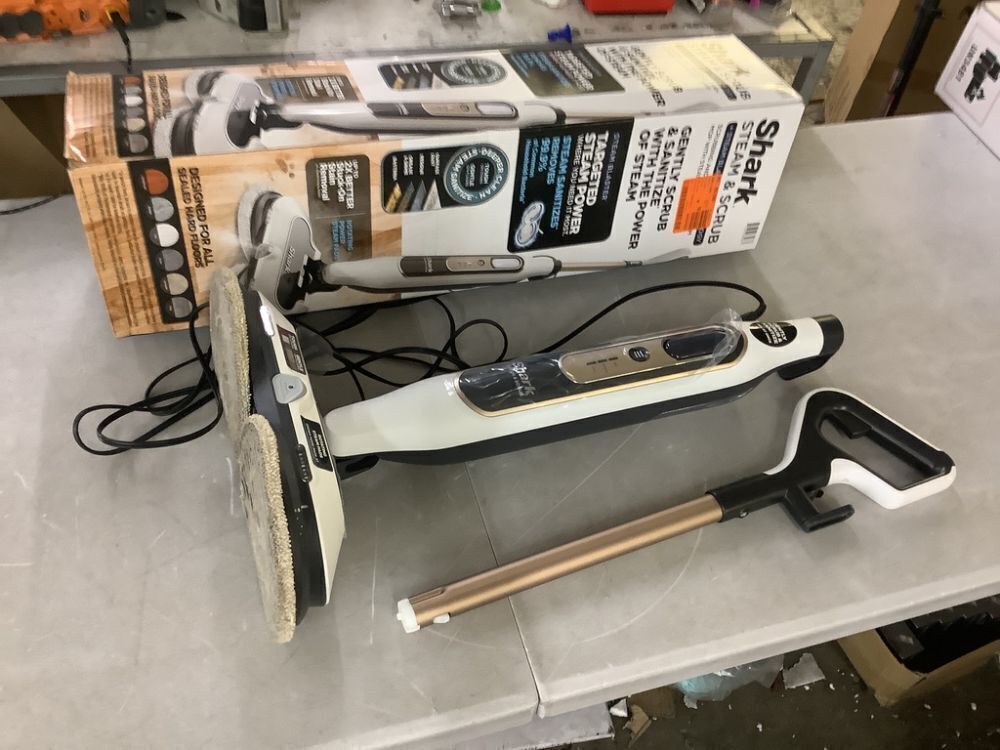 Shark Steam and Scrub Corded Steam Mop and Cleaner with Steam Blaster Technology - Image 1 - Lot 610JF