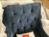 Madison Park Elle Navy Button Tufted Accent Chair - Thumbnail 3