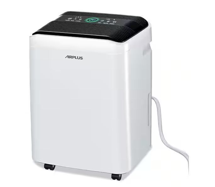 50 pt. 4,500 sq. ft. Dehumidifier in White with Drain Hose and Bucket, Auto Defrost, Low Noise - Image 1 - Lot 135JF