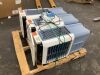 Lot of (3) 3450 CFM Indoor/Outdoor Portable Evaporative Cooler for 1000 sq. ft., 11 Gallon Tank - Uninspected - Thumbnail 1