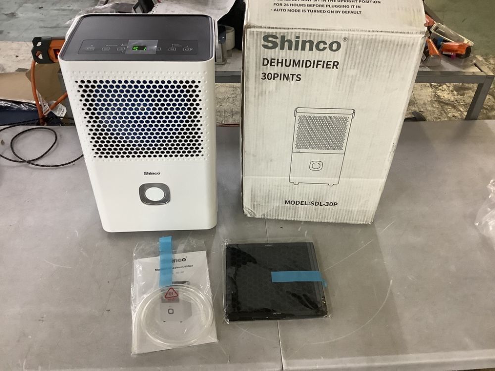 Shinco 30 Pints Dehumidifier for 1500 Sq.Ft - Image 2 - Lot 171JF