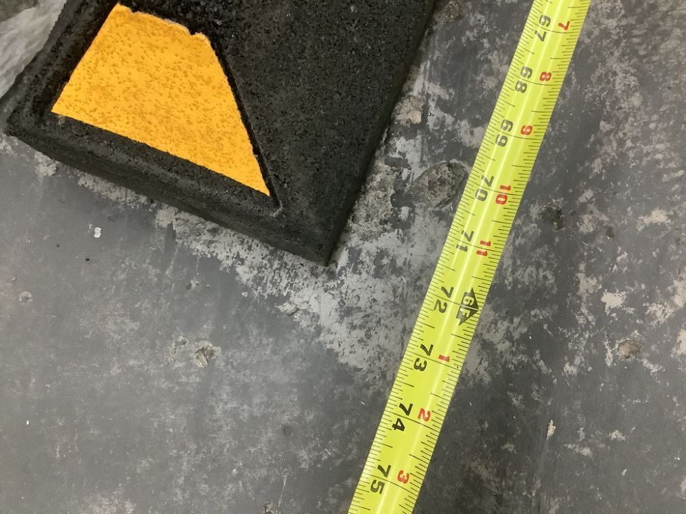 Lot of (2) Tireboss Rubber Parking Wheel Stop 6' - Image 6 - Lot 194JF