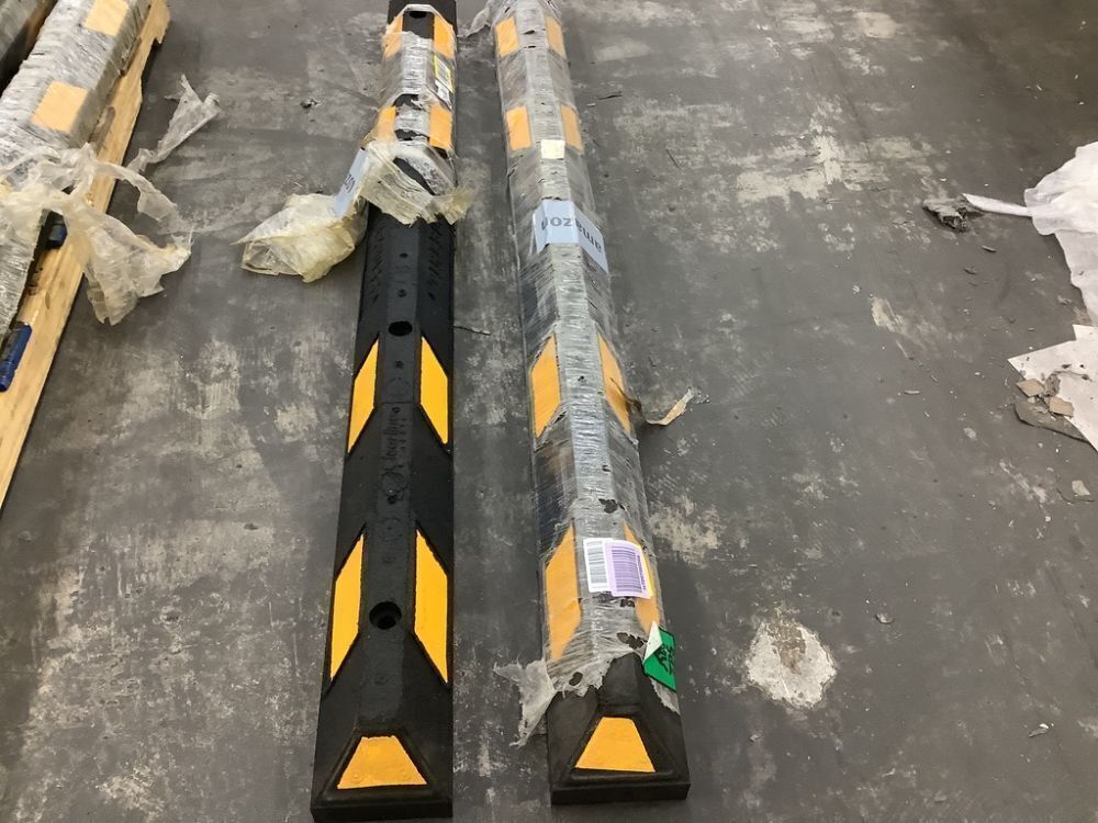 Lot of (2) Tireboss Rubber Parking Wheel Stop 6' - Image 2 - Lot 197JF