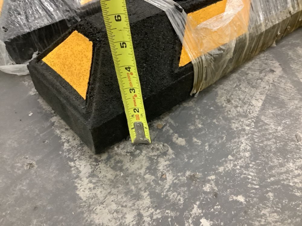 Lot of (2) Tireboss Rubber Parking Wheel Stop 6' - Image 8 - Lot 197JF