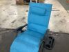 Oversized Zero Gravity Chair, Folding Outdoor Recliner w/ Removable Cushion - Thumbnail 3