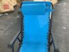 Folding Outdoor Zero Gravity Rocking Lounge Chair w/ Headrest Pillow - Thumbnail 4