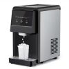 62 lbs./24-hour Self-Cleaning Countertop Nugget Ice Dispenser with 6 lbs. Ice Storage, Stainless Steel - Thumbnail 1