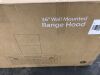 VIKIO PRO 36 in. 600 CFM Ducted Wall Mount Range Hood in Black Stainless Steel with Gestures/Touch Control and LED Lights - Thumbnail 3